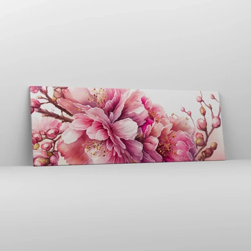 Canvas picture - Land of Cherry Blossoms - 140x50 cm