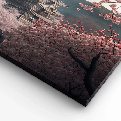 Canvas picture - Land of Cherry Blossoms - 45x80 cm