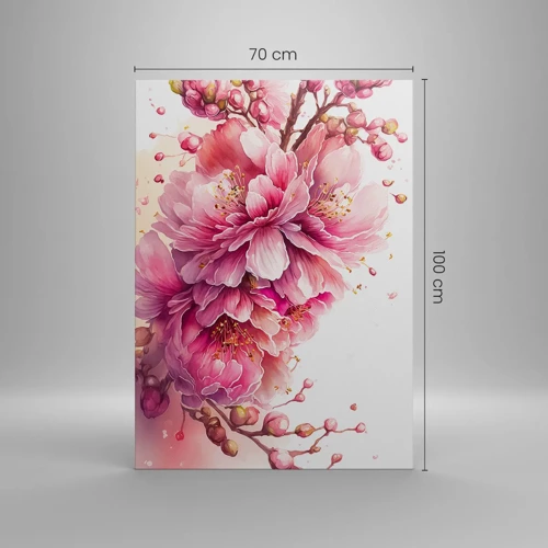 Canvas picture - Land of Cherry Blossoms - 70x100 cm