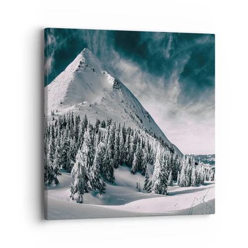 Canvas picture - Land of Snow and Ice - 40x40 cm