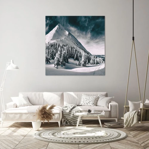 Canvas picture - Land of Snow and Ice - 40x40 cm