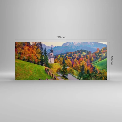 Canvas picture - Landscape Like a Picture - 120x50 cm
