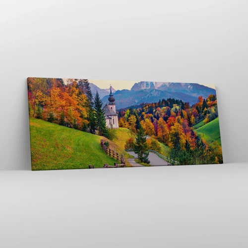 Canvas picture - Landscape Like a Picture - 120x50 cm