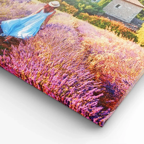 Canvas picture - Lavender Girl - 120x50 cm