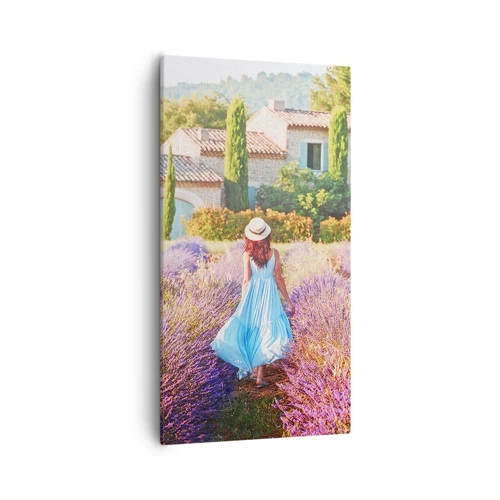 Canvas picture - Lavender Girl - 55x100 cm