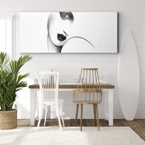 Canvas picture - Lempicka Style - 120x50 cm