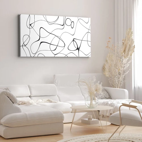 Canvas picture - Life Paths, Trails of Fortune - 100x40 cm