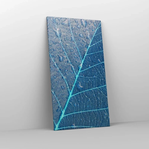 Canvas picture - Life in the Blue - 65x120 cm