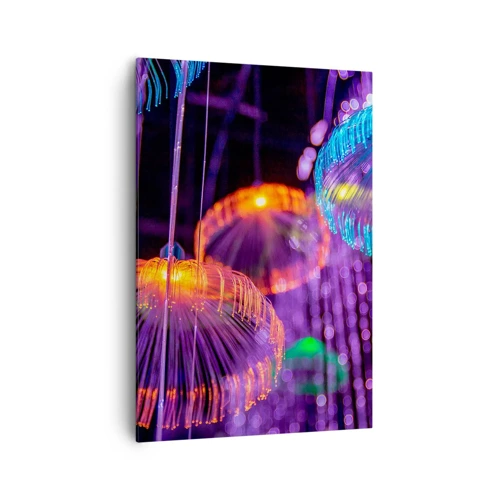 Canvas picture - Light Fountain - 70x100 cm