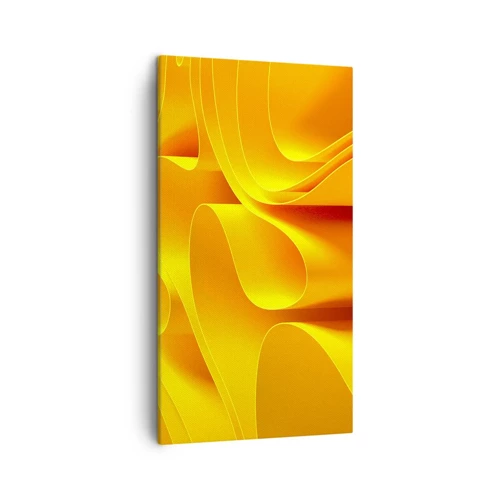 Canvas picture - Like Waves of the Sun - 45x80 cm