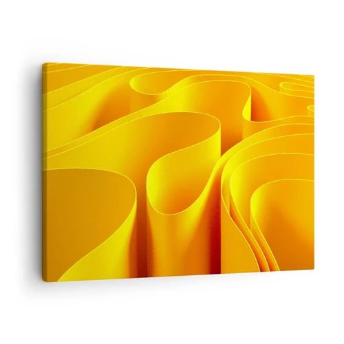 Canvas picture - Like Waves of the Sun - 70x50 cm