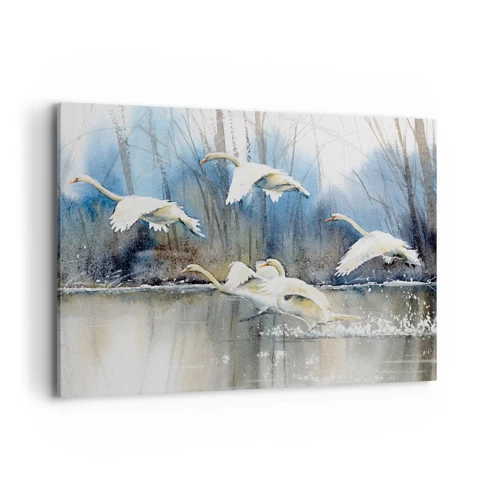 Canvas picture - Like in a Fairy Tale about Wild Swans - 100x70 cm