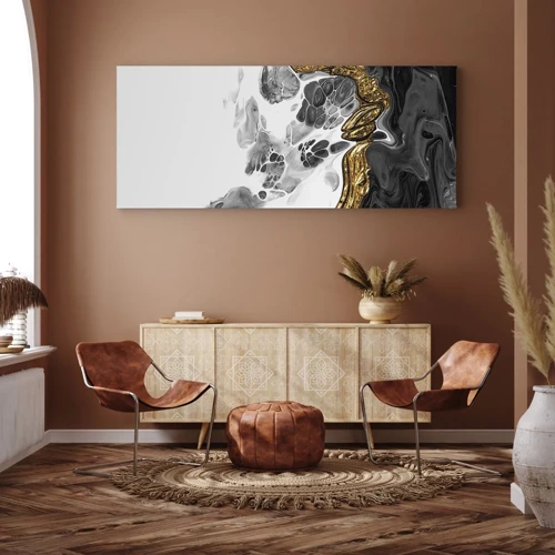 Canvas picture - Limited Composition - 100x40 cm