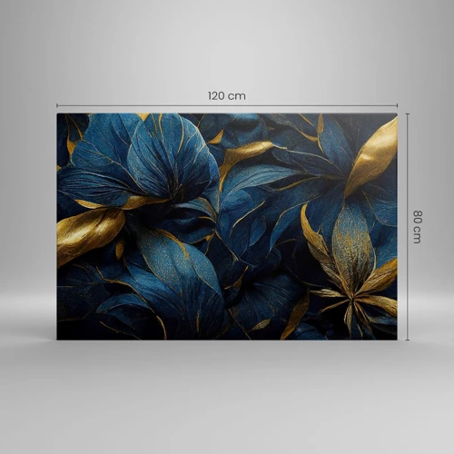 Canvas picture - Lined with Gold - 120x80 cm