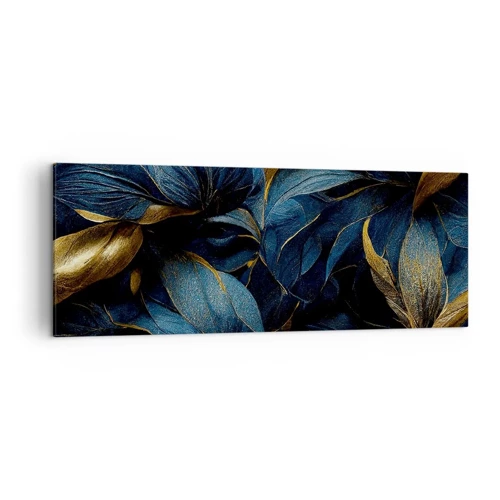 Canvas picture - Lined with Gold - 140x50 cm