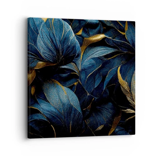 Canvas picture - Lined with Gold - 30x30 cm