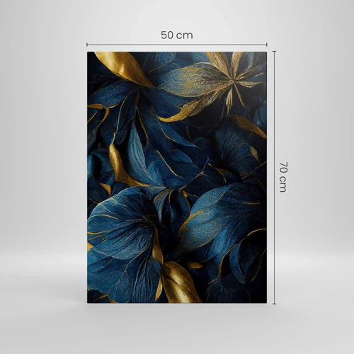 Canvas picture - Lined with Gold - 50x70 cm