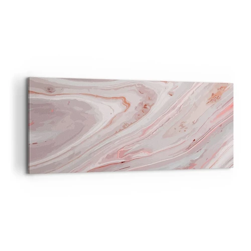 Canvas picture - Liquid Pink - 100x40 cm