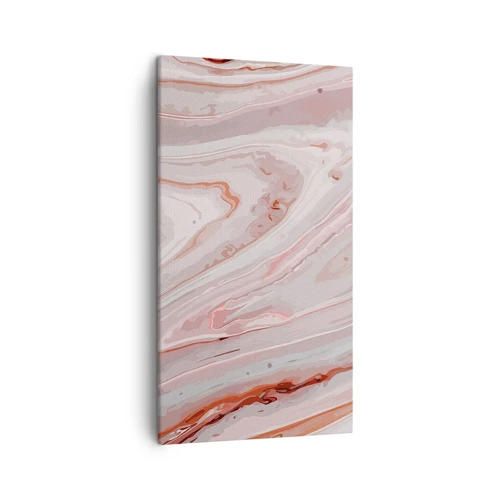 Canvas picture - Liquid Pink - 45x80 cm