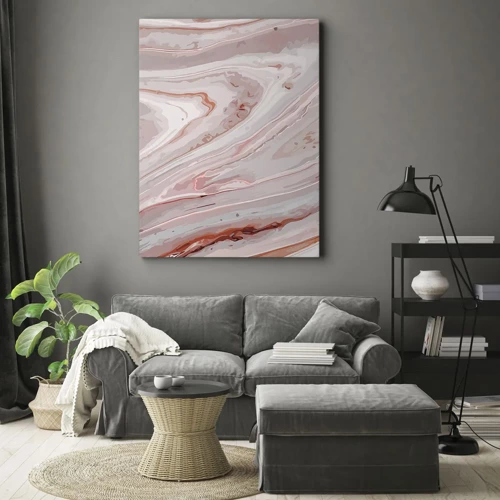 Canvas picture - Liquid Pink - 50x70 cm