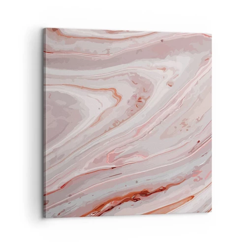 Canvas picture - Liquid Pink - 60x60 cm