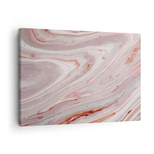 Canvas picture - Liquid Pink - 70x50 cm