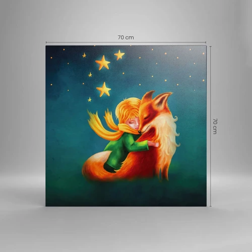 Canvas picture - Little Prince - 70x70 cm