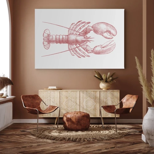 Canvas picture - Lobster Worthy of a Lobster - 70x50 cm