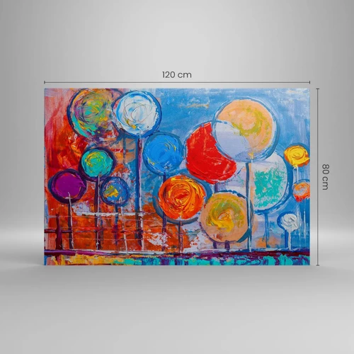 Canvas picture - Lolly Sticks - 120x80 cm