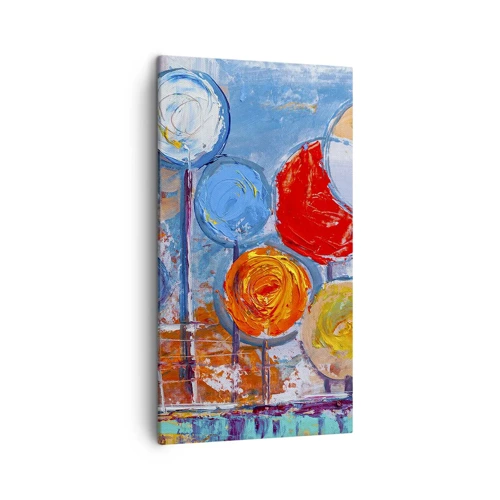 Canvas picture - Lolly Sticks - 45x80 cm