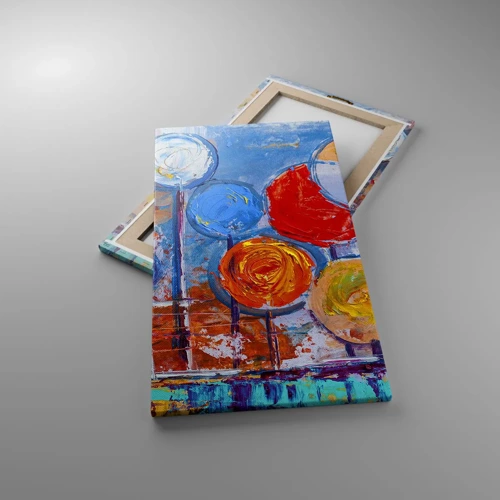 Canvas picture - Lolly Sticks - 45x80 cm