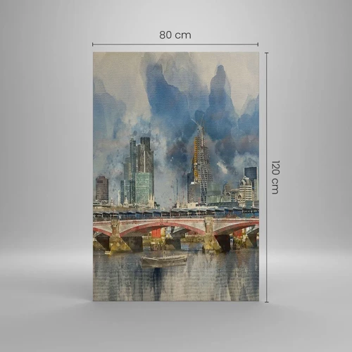 Canvas picture - London in Its Beauty - 80x120 cm