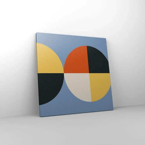 Canvas picture - Look and Count - 40x40 cm