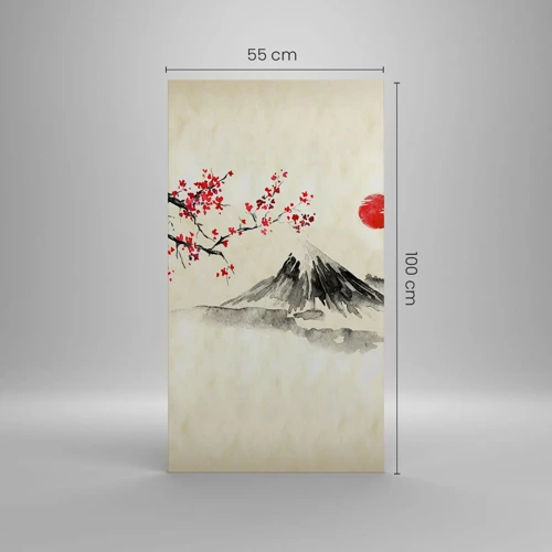 Canvas picture - Love Japan - 55x100 cm