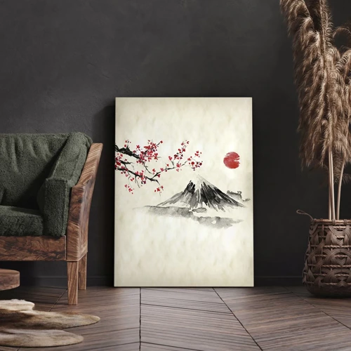 Canvas picture - Love Japan - 65x120 cm