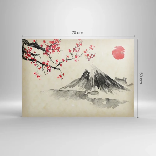 Canvas picture - Love Japan - 70x50 cm