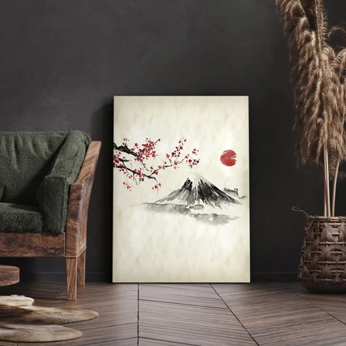 Canvas picture - Love Japan - 80x120 cm