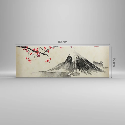 Canvas picture - Love Japan - 90x30 cm