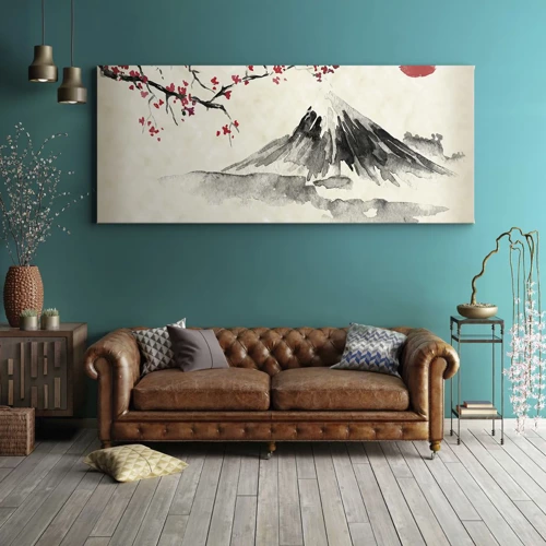 Canvas picture - Love Japan - 90x30 cm