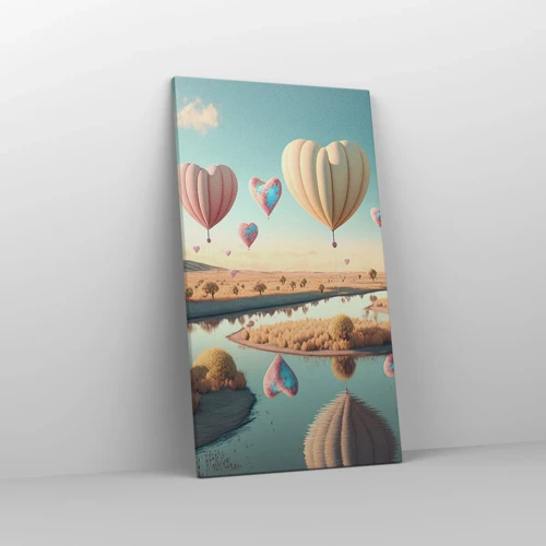 Canvas picture - Love Lifts You up - 45x80 cm