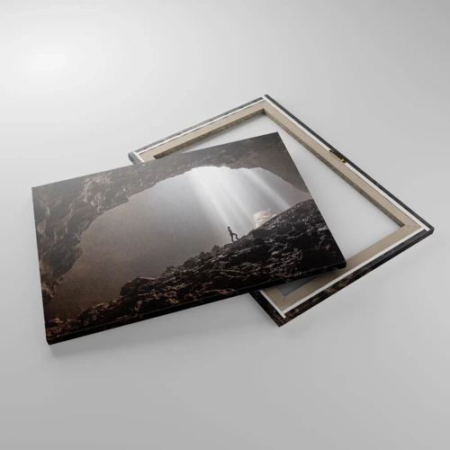 Canvas picture - Luminous Grotto - 70x50 cm