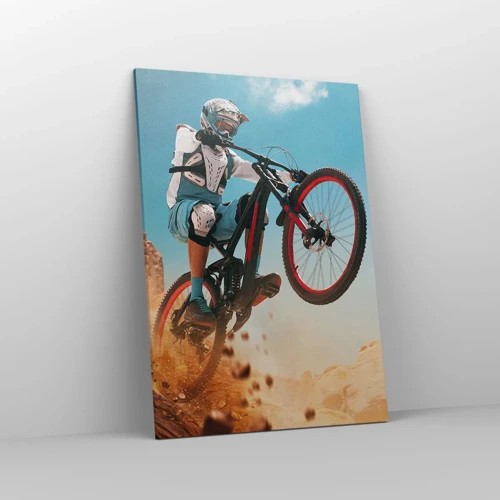 Canvas picture - Madness on Wheels - 70x100 cm