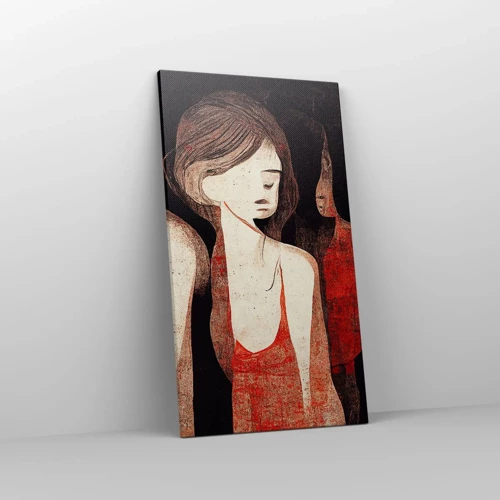 Canvas picture - Madonnas from Darkness - 45x80 cm