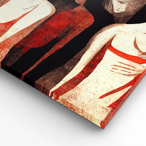 Canvas picture - Madonnas from Darkness - 45x80 cm