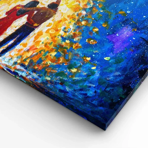 Canvas picture - Magic of a Rainy Evening? - 70x50 cm