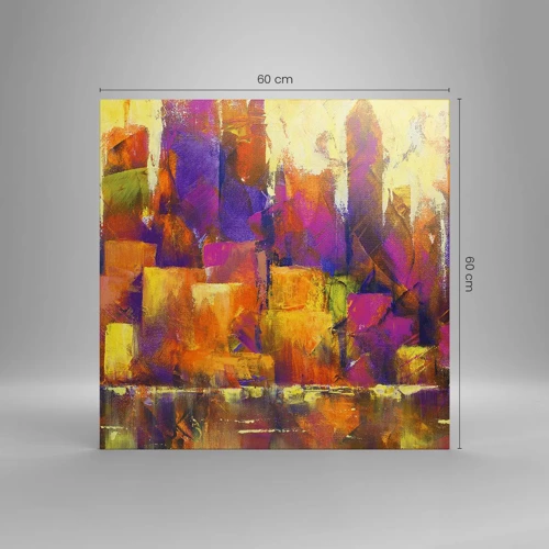 Canvas picture - Metropolitan Composition - 60x60 cm