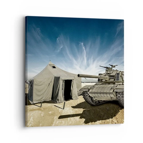 Canvas picture - Military Dream - 30x30 cm