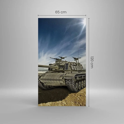 Canvas picture - Military Dream - 65x120 cm