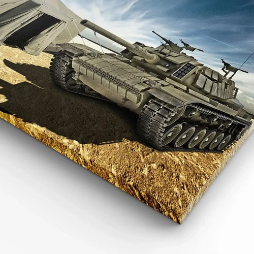Canvas picture - Military Dream - 65x120 cm