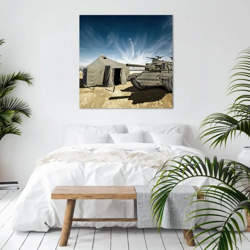 Canvas picture - Military Dream - 70x70 cm